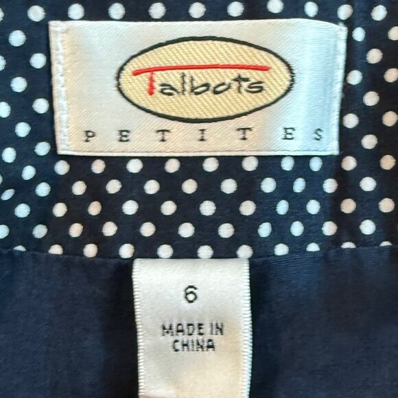 Talbots Petites Red White Blue A Line Skirt Size‎ 6P - Picture 5 of 6